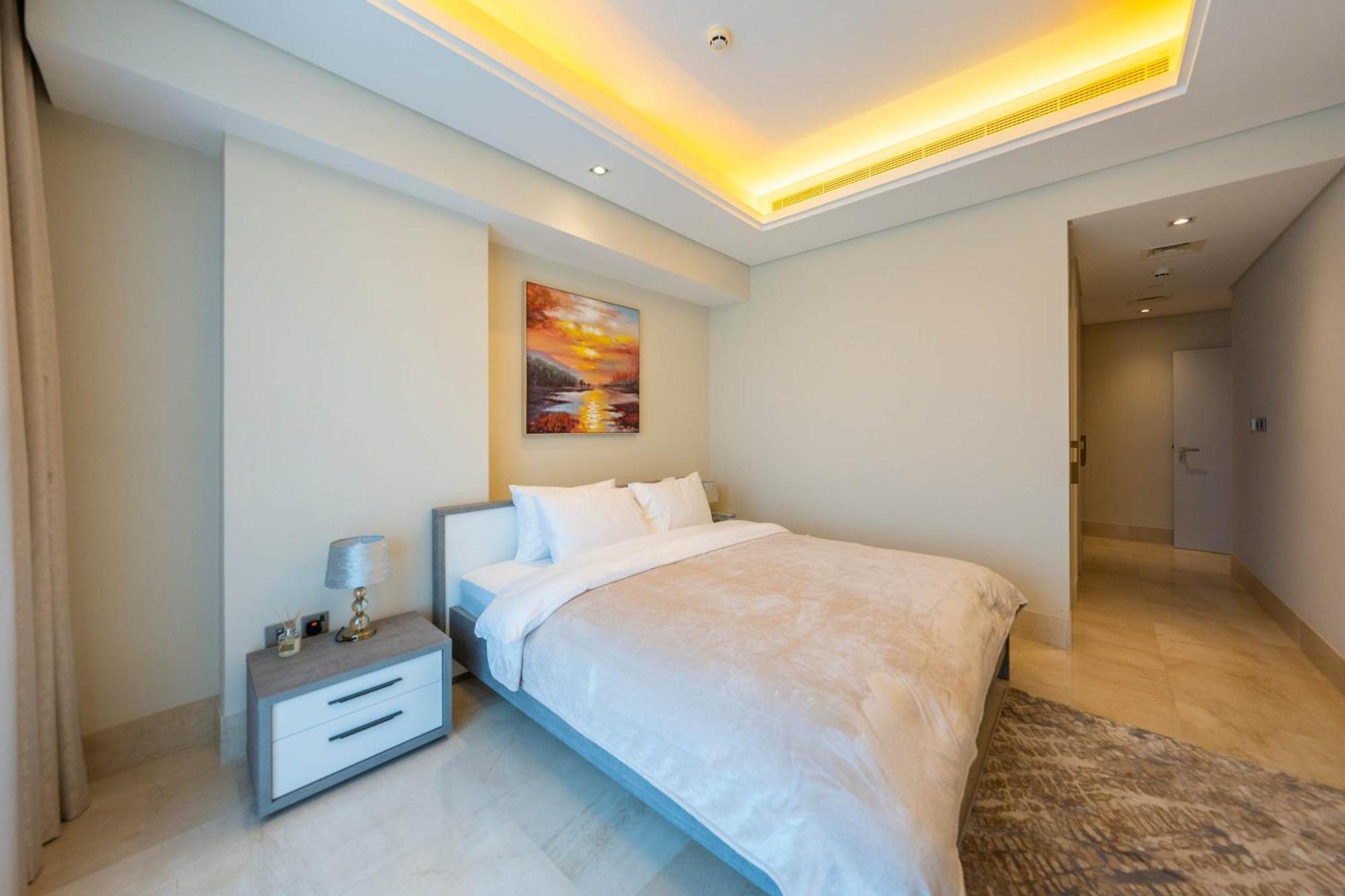 Spacious Beachfront 2 Bedroom Apartment - The 8 Dubái Exterior foto